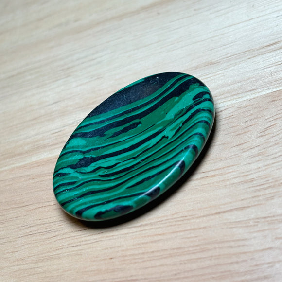 Malachite Palm Stone