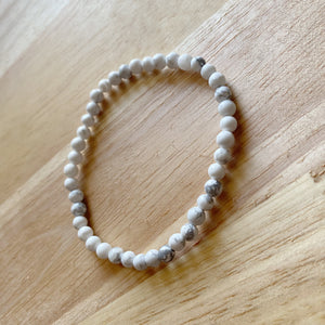 White Howlite Bracelet